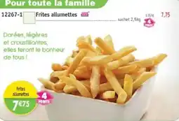 Maximo Frites allumettes offre