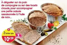 Maximo 2 Terrines lapin offre