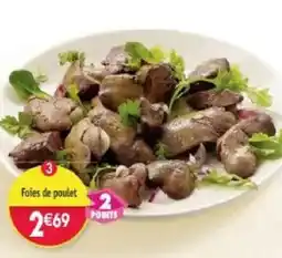 Maximo Foies de poulet offre