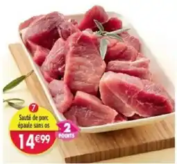 Maximo Sauté de porc épaule sans os offre