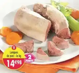 Maximo Langues de porc offre