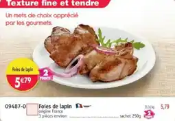 Maximo Foies de lapin offre