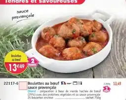 Maximo Boulettes au bœuf sauce provençale offre