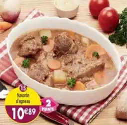 Maximo Navarin d'agneau offre