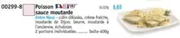 Maximo Poisson sauce moutarde offre