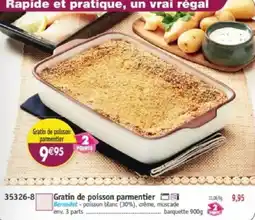Maximo Gratin de poisson parmentier offre