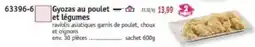 Maximo Gyozas au poulet et légumes offre