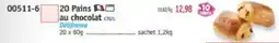 Maximo 20 pains au chocolat offre