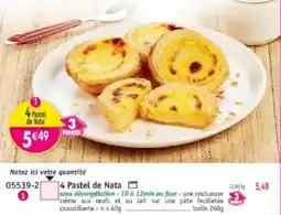 Maximo 4 pastel de nata offre