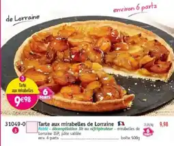 Maximo Tarte aux mirabelles de lorraine offre