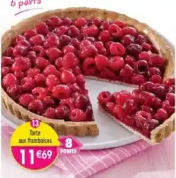 Maximo Tarte aux framboises offre