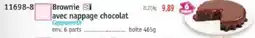 Maximo Brownie avec nappage chocolat offre