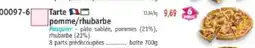 Maximo Tarte pomme/rhubarbe offre