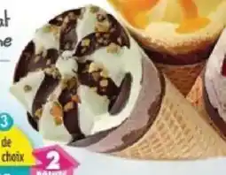 Maximo 6 Cônes chocolat/pistache offre