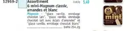 Maximo Assortiment 6 mini-Magnum classic, amandes et blanc offre