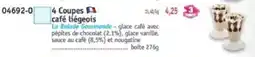 Maximo 4 Coupes café liégeois offre