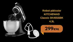 Electro Dépôt KITCHENAID Robot pâtissier Classic 5K45SSBK offre