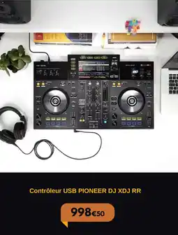 Electro Dépôt Contrôleur usb pioneer dj xdj rr offre