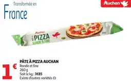 Auchan Pâte à pizza auchan offre