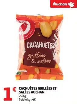Auchan Cachuetes grillées et salées auchan offre