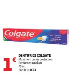 Auchan Dentifrice colgate offre