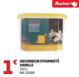Auchan Absorbeur d'humidité vanille offre