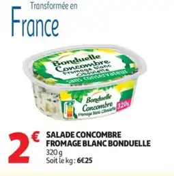 Auchan salade concombre offre
