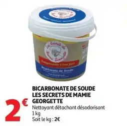 Auchan Bicarbonate de soude les secrets de mamie offre