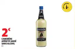 Auchan Canebière apéritif anisé sans alcool offre
