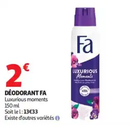 Auchan Déodorant fa offre