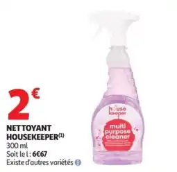 Auchan Nettoyant housekeeper offre