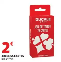 Auchan Jeu de 54 cartes offre