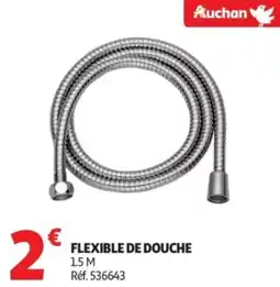 Auchan Flexible de douche offre