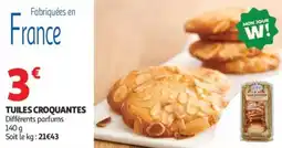 Auchan Tuiles croquantes offre
