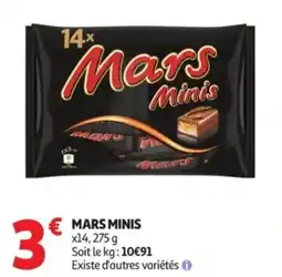 Auchan Mars minis offre