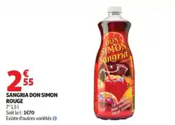Auchan Sangria don simon offre