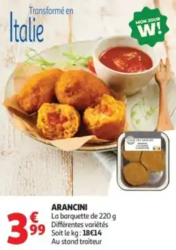 Auchan Arancini offre