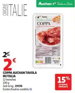 Auchan Coppa auchan tavola in italia offre