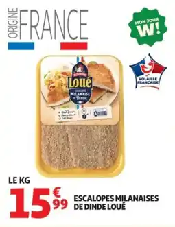 Auchan Escalopes milanaises de dinde loué offre