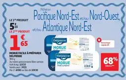 Auchan Morue facile à préparer delpierre offre
