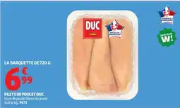 Auchan Filets de poulet duc offre