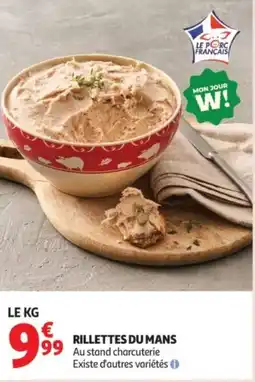 Auchan Rillettes du mans offre