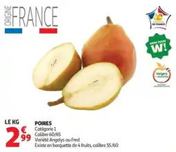 Auchan Poires offre