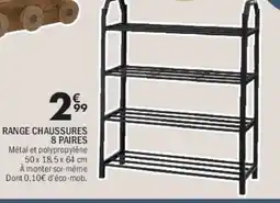La Foir'Fouille Range chaussures 8 paires offre