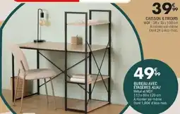 La Foir'Fouille Bureau avec étagères aliaj offre