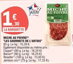 E.Leclerc MICHE AU POIVRE offre