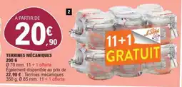 E.Leclerc Terrines mécaniques offre