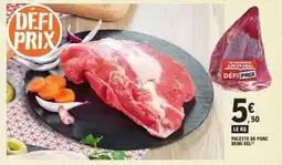 E.Leclerc Palette de porc demi sel offre