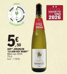 E.Leclerc AOP Jurançon 'Le Bon Roy Henry' offre