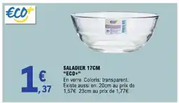E.Leclerc SALADIER 17CM ECO+ offre